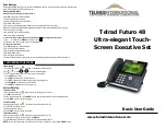 Telrad Telecommunications Futuro 48 Basic User'S Manual предпросмотр