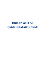 Telrad 2D1VWIFIAP Quick Installation Manual preview