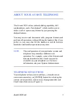 Preview for 9 page of Telrad Avanti 3025 User Manual