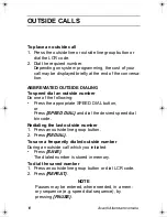 Preview for 25 page of Telrad Avanti Attendant Console User Manual