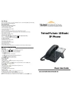 Preview for 1 page of Telrad Futuro 18 Basic Basic User'S Manual