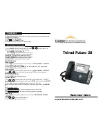 Preview for 1 page of Telrad Futuro 28 User Manual