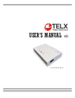 Telstar Electronics PABX 3x8 User Manual preview