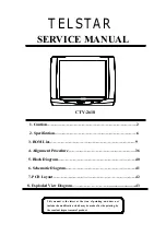 Telstar 43023803 Service Manual предпросмотр