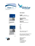 Telstar Clean Air EuroFlow Series User Manual предпросмотр