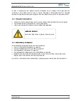 Preview for 12 page of Telstar Clean Air EuroFlow Series User Manual