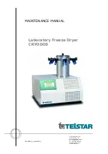 Telstar CRYODOS Maintenance Manual предпросмотр