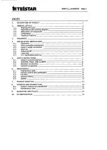 Preview for 3 page of Telstar MINI-V/PCR User Manual