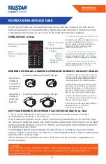 Preview for 5 page of Telstar Olla Multiuso MY-CS5004W Manual