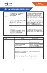 Предварительный просмотр 15 страницы Telstar TAI012110MD Instruction Manual