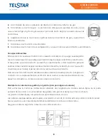 Предварительный просмотр 8 страницы Telstar TCG020520MD Manual