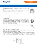 Preview for 25 page of Telstar TCG020520MD Manual