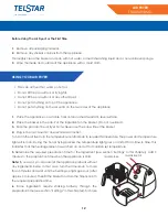 Предварительный просмотр 12 страницы Telstar TFA004910MD Manual