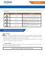 Preview for 7 page of Telstar THL014010YL User Manual