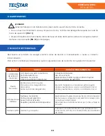 Preview for 13 page of Telstar THL014010YL User Manual