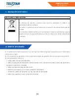 Preview for 15 page of Telstar THL014010YL User Manual