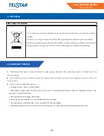 Preview for 29 page of Telstar THL014010YL User Manual