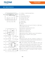 Предварительный просмотр 12 страницы Telstar TPA040210AD Instruction Manual