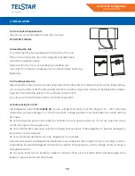 Preview for 18 page of Telstar TRA340110MD Instruction Manual