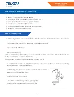 Предварительный просмотр 6 страницы Telstar TTI01700PR Manual