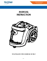 Предварительный просмотр 11 страницы Telstar TVC015010YL Manual Instruction