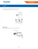 Предварительный просмотр 10 страницы Telstar TVW018010MD Manual