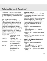 Предварительный просмотр 29 страницы Telstra 8850 TRIPLE User Manual