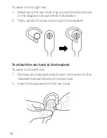 Preview for 10 page of Telstra DECT CORDLESS HEADSET User Manual