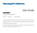 Telstra EasyCall 2 User Manual preview