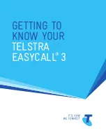 Telstra Easycall 3 User Manual предпросмотр