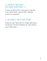 Preview for 9 page of Telstra Easycall 3 User Manual