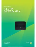 Telstra Gateway Max Quick Start Manual preview