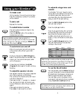 Preview for 4 page of Telstra Slimline 25 User Manual