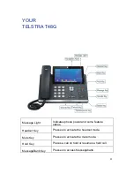 Предварительный просмотр 8 страницы Telstra T48G Quick Start Manual