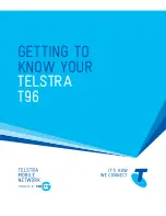 Preview for 2 page of Telstra T96 Manual