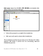 Предварительный просмотр 14 страницы Telstra USB AU V1.0 User Manual