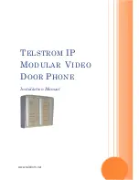 Preview for 1 page of Telstrom IP Modular Installation Manual