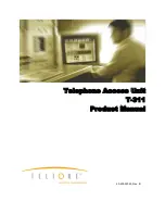 Teltone T-311 Product Manual preview