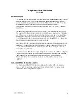 Preview for 7 page of Teltone TLS-3B User Manual