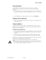 Предварительный просмотр 19 страницы Teltone TLS-5A User Manual