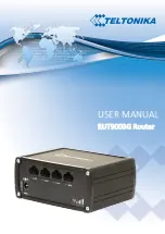 Предварительный просмотр 1 страницы Teltonica RUT9003G User Manual