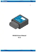 Teltonika FM1010 User Manual preview