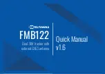 Preview for 1 page of Teltonika FMB122 Quick Manual