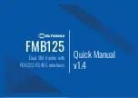 Preview for 1 page of Teltonika FMB125 Quick Manual