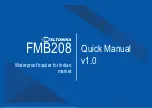 Предварительный просмотр 1 страницы Teltonika FMB208 Quick Manual