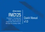 Teltonika FMC125 Quick Manual предпросмотр