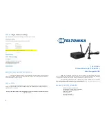 Preview for 1 page of Teltonika RUT102 GPRS Quick Start Manual