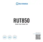 Teltonika RUT850 Quick Start Manual preview