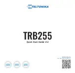 Предварительный просмотр 1 страницы Teltonika TRB255 Quick Start Manual