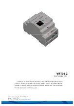 Teltonika VRT012 Manual preview